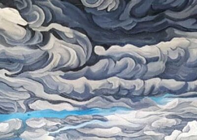 Early Spring wharf by Patricia L Smith - cropped version